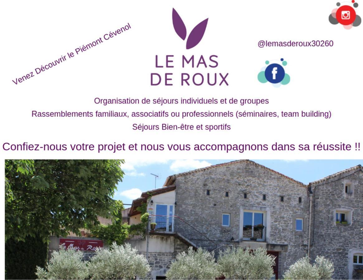 Le Mas De Roux Chambres D'Hotes Bragassargues Exteriér fotografie